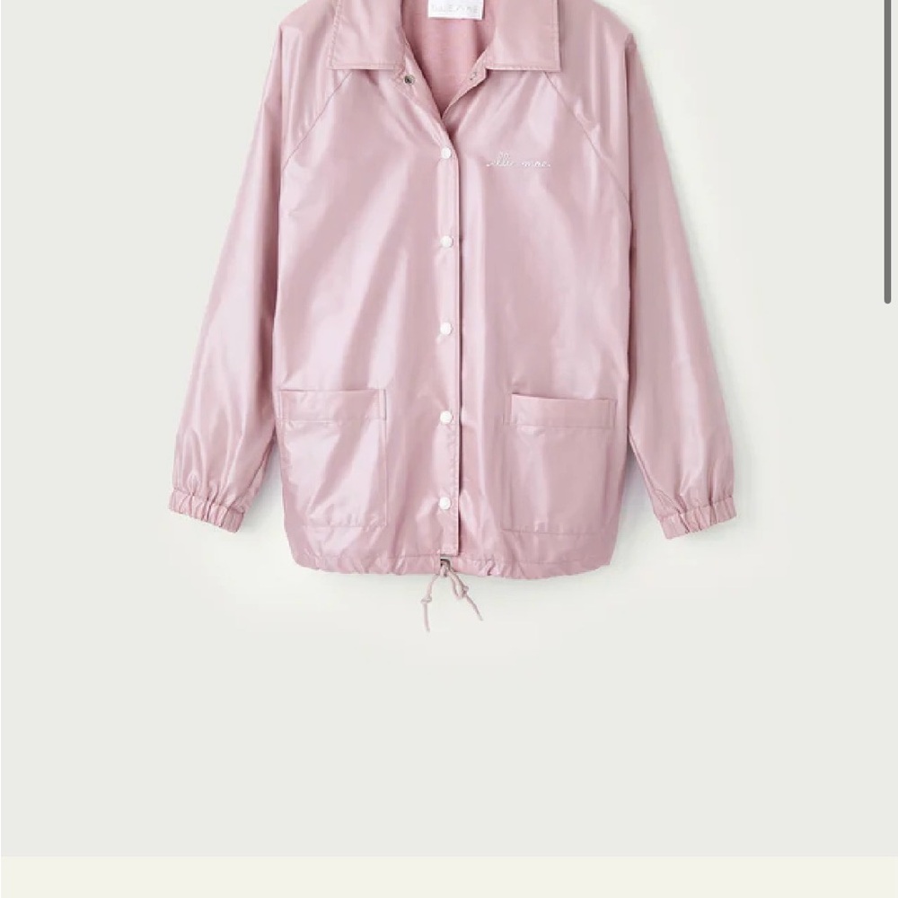 Elegant Light Pink Utility Jacket